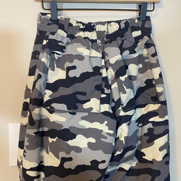 L.L. Bean Grey Camouflage Snow Pants Winter Pants Ski Winter Sports Sz 16 Kids - Picture 8 of 13